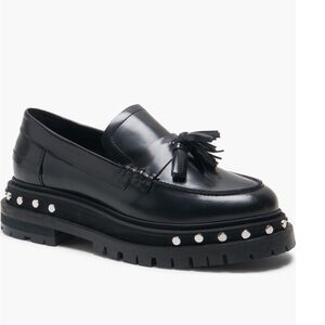 *SOLD* Free People Black Loafers with Tassel Detail